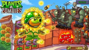 Зомби против растений Plants vs Zombies CROSSING Mod PvZ Битва прохождение топ