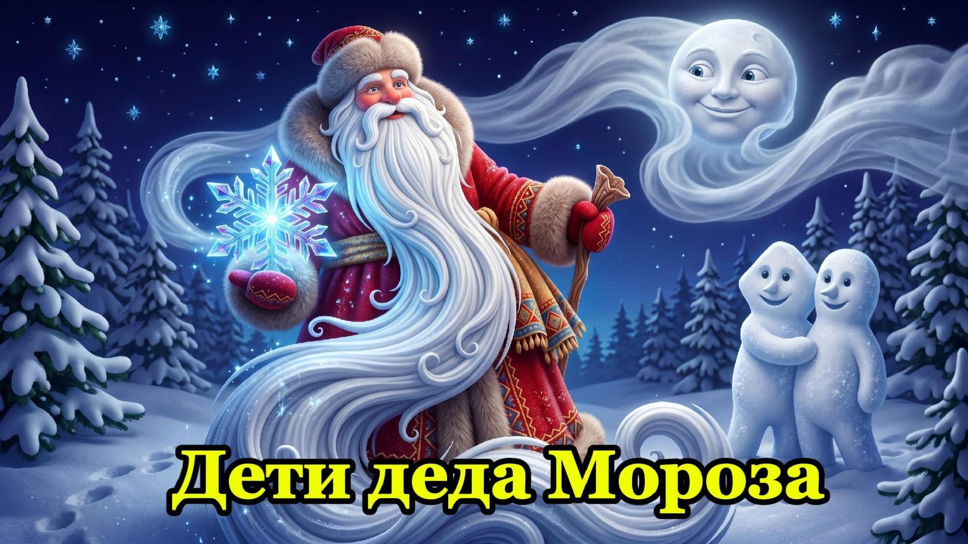 Дети деда Мороза - Русская народная сказка | Сказка для детей  | Слушать аудиосказки онлайн