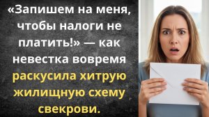 Щедрый подарок свекрови оказался мышеловкой | Истории из жизни