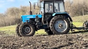 Выехали сеять ячмень