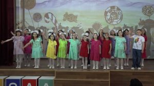 младшая гр. ансамбля "Радуга звука"   "Про песенку"