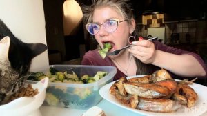 МУКБАНГ КАК МЫ ПОЗНАКОМИЛИСЬ С МУЖЕМ? Я ВЛЮБИЛАСЬ СРАЗУ А ОН....