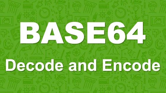 Кодирование и декодирование строк в Base64 с помощью PowerShell