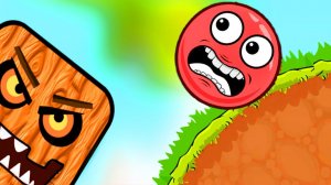Новое приключения красного шарика.Red Ball 4