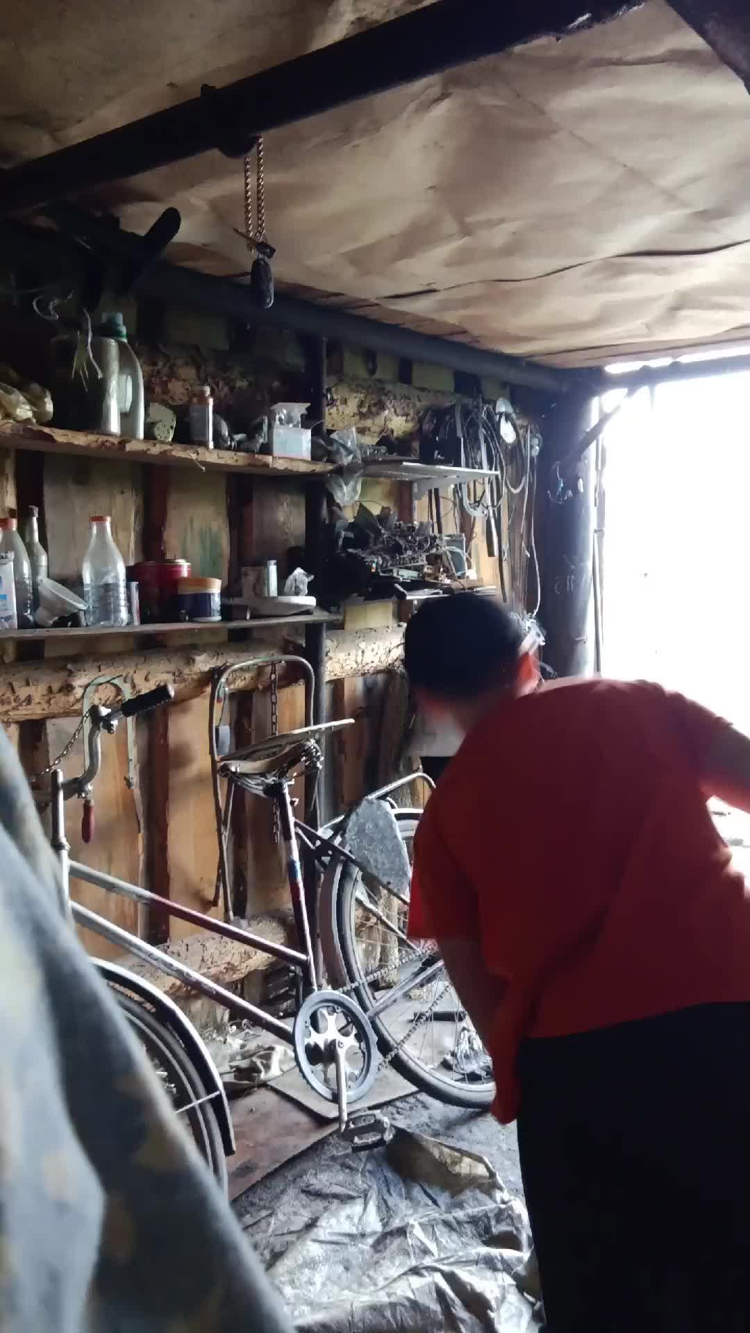 у бабушки в деревне