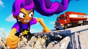 ЛИЛЛИ ЛАВБРЕЙДЗ ПРОВЕРЯЕТ ТАЧКИ НА ПРОЧНОСТЬ В ТИРДАУН. ВСЕ РАЗЛЕТАЮТСЯ