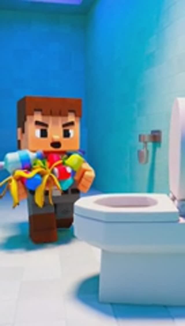 Монстр из унитаза