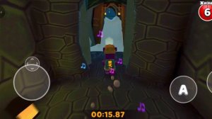 Как забраться на кристаллы около входа в пещеры Кротов?