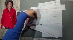 Моделирование. Блузка для разных жизненных случаев. Выкройка № 2049.