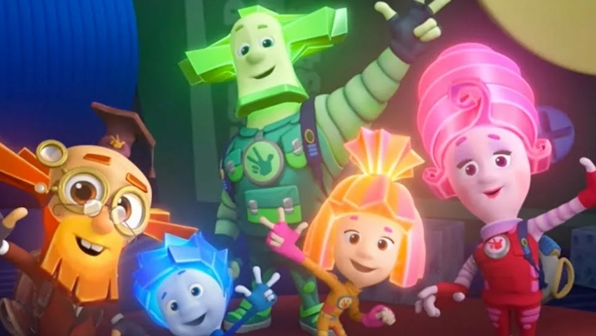 Фиксики.  Мастера на вертолетах. Фиксики спешат на помошь. мультфиль игра