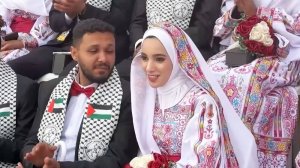 Массовая свадьба состоялась в секторе Газа