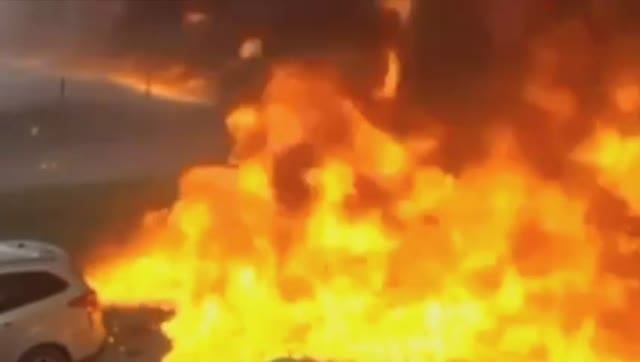 🇺🇦🔥 Заправка в Днепропетровске сегодня утром.