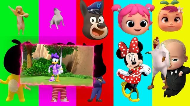 Герои в масках и Даме Ту Косита: Челлендж с глазами! 👀 Смешная головоломка для детей