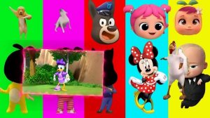 Герои в масках и Даме Ту Косита: Челлендж с глазами! 👀 Смешная головоломка для детей