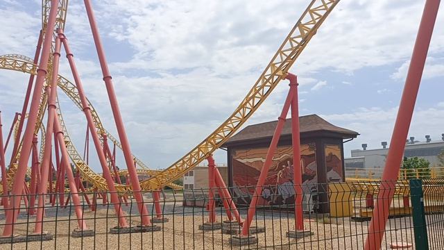 #Сочи парк. Аттракцион Змей Горыныч 9 мая 2025 год