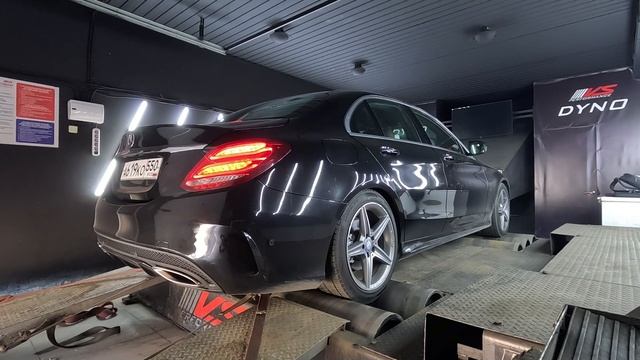 Mercedes Benz w205 stage1 + Downpipe