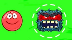 Несносное сражение красного шарика в мире квадратов.Red Ball 4