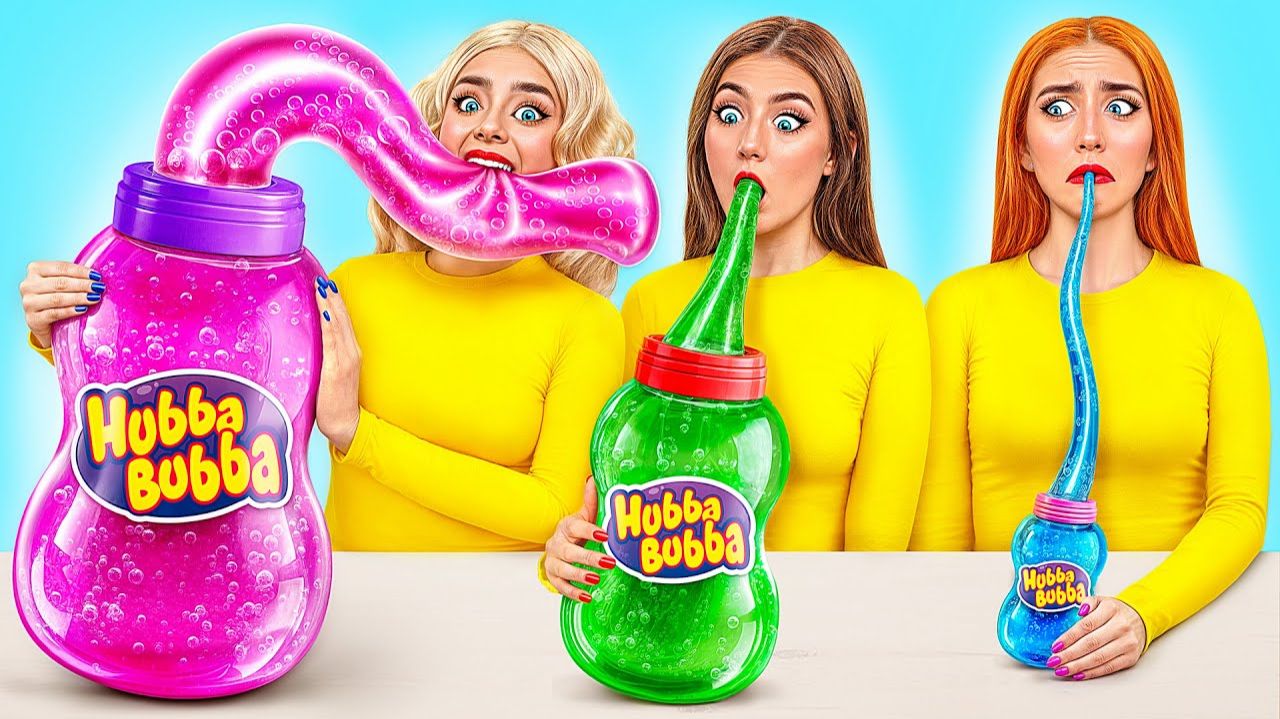 Большая, Средняя или Маленькая Тарелка Челлендж # Вкусные Кухонные Лайфхаки от Bubba DO Challenge