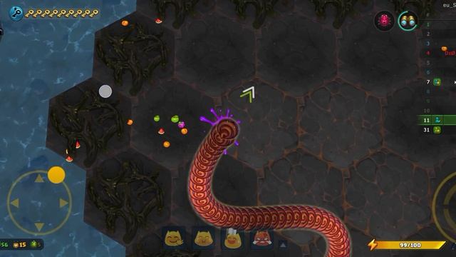 играю в змейку