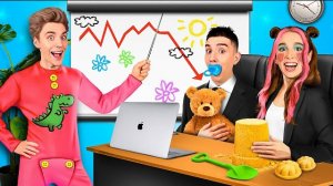 Если бы ВЗРОСЛЫЕ Вели Себя Как ДЕТИ ! Видео Влада Бумага а4 А 4 Bumaga