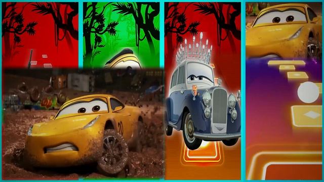 Молния Маккуин под Coffin Dance! 🏎️⚡ Эпичный Tiles Hop: Тачки на безумной скорости