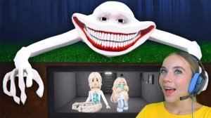 СТРОЮ БУНКЕР, ЧТОБЫ ЗАЩИТИТЬ МАЛЫША АЛЁНУ ОТ МОНСТРОВ в ROBLOX!