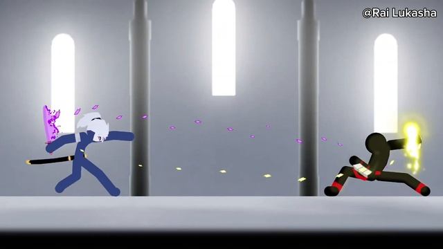 Оживление боевой практики Rai Vs Zen - Анимация узлов на палочках