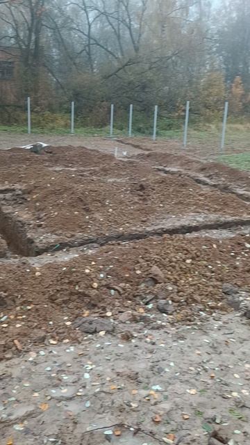 выкопал контур под фундамент будущего дома 9/9