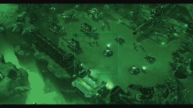 StarCraft II Heart of the Swarm - Миссия 3 Встреча. Прохождение без комментариев.