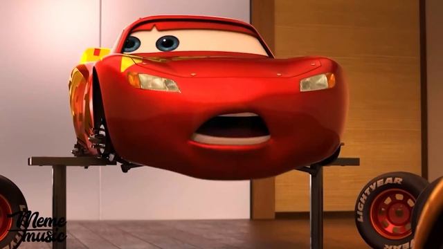 Молния МакКуин x Monster Truck Дорога в Радиатор-Спрингс Disney Pixar Танец с гр