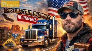 КАК ВЫЖИВАЕТ РУССКОЯЗЫЧНЫЙ ДАЛЬНОБОЙЩИК НА ЗАГНИВАЮЩЕМ ЗАПАДЕ. Работа на траке: проблемы.   #u4u