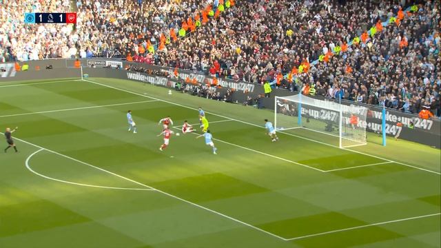 HIGHLIGHTS! Man City 2-1 Arsenal | Haaland fires City to a crucial victory | Premier League