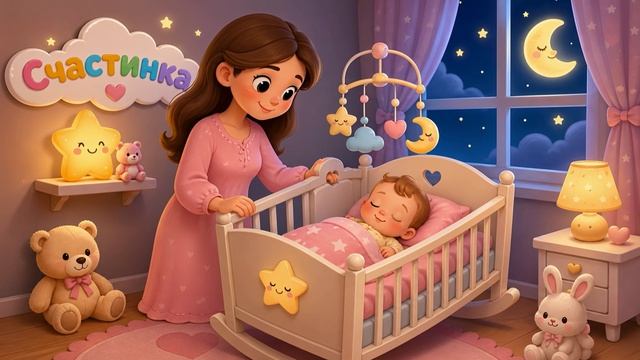 Колыбельная для малышей — мама качает кроватку | музыка для сна для детей