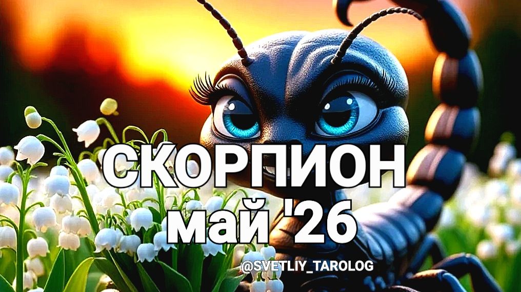 ♏️ СКОРПИОН. МАЙ 2026 год 🔮