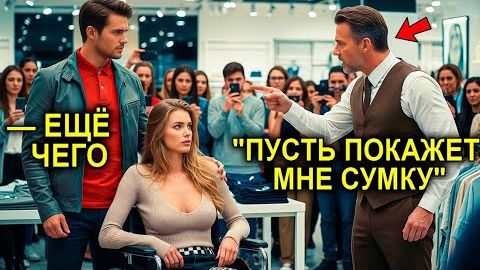 Отец-Одиночка Заступился За ПАРАЛИЗОВАННУЮ Девочку В Магазине… Не Зная, Что Отец-Миллионер Наблюдает