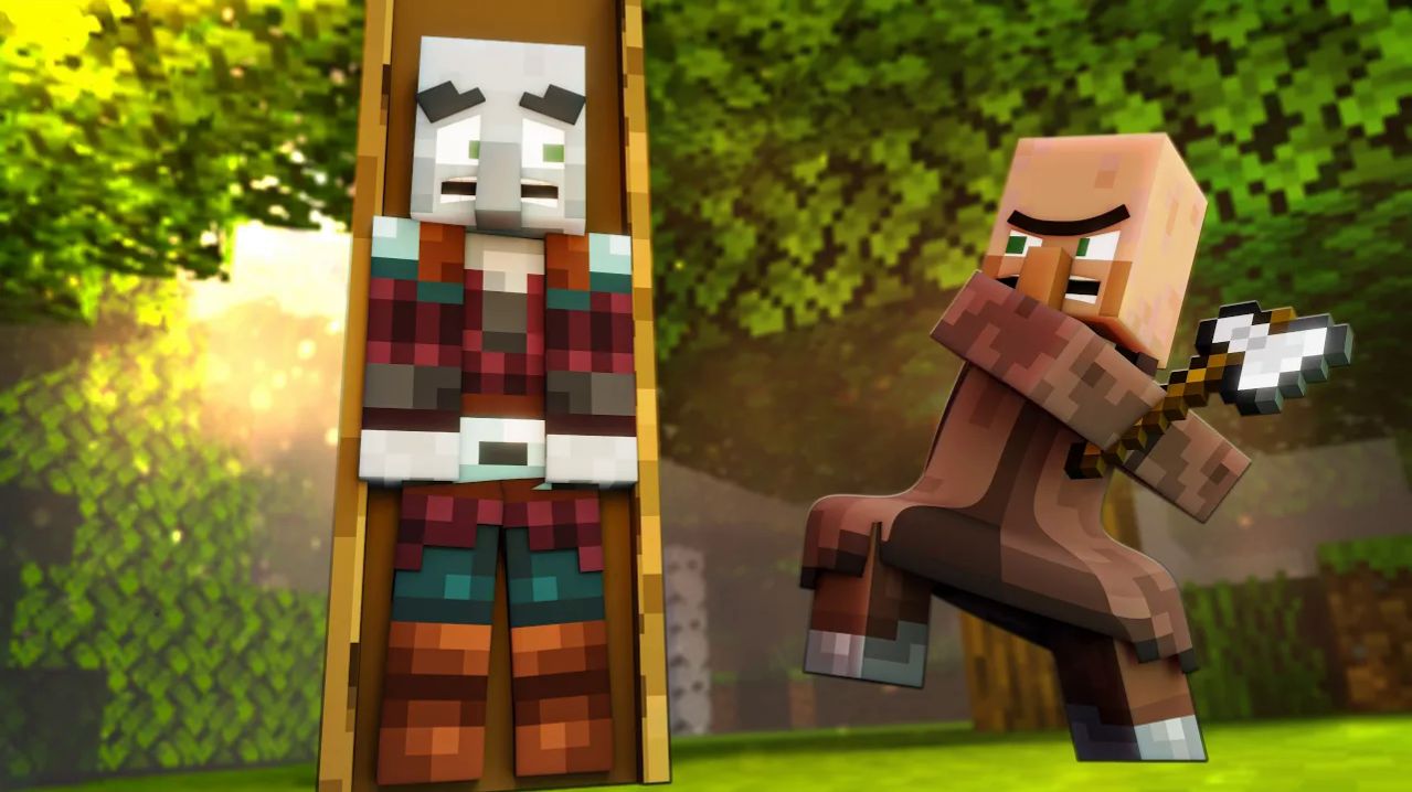 Испытание для жителя: битва за честь и жизнь Майнкрафт