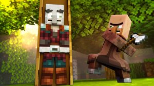 Испытание для жителя: битва за честь и жизнь Майнкрафт