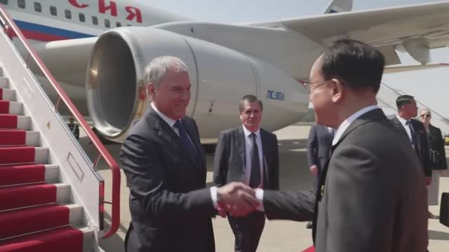 Вячеслав Володин прибыл в Пхеньян