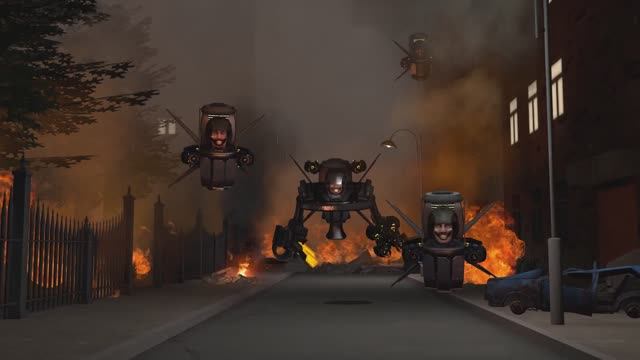 мультивселенная Team Fortress с туалетом skibidi 8