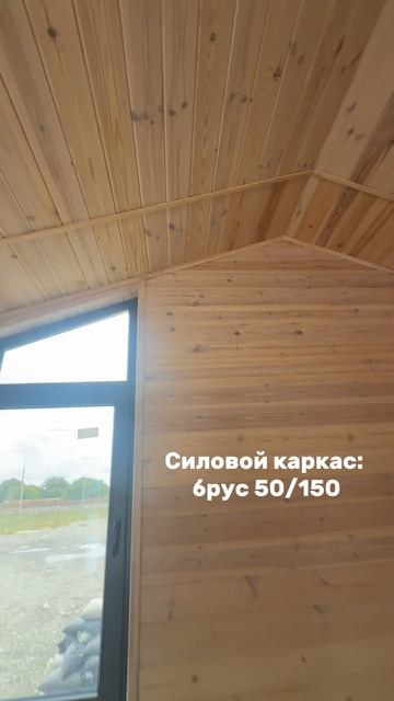 Каркасный дом «Уют» под ключ в Крыму за 60 дней | проект дома 31 м² для проживания и дачи