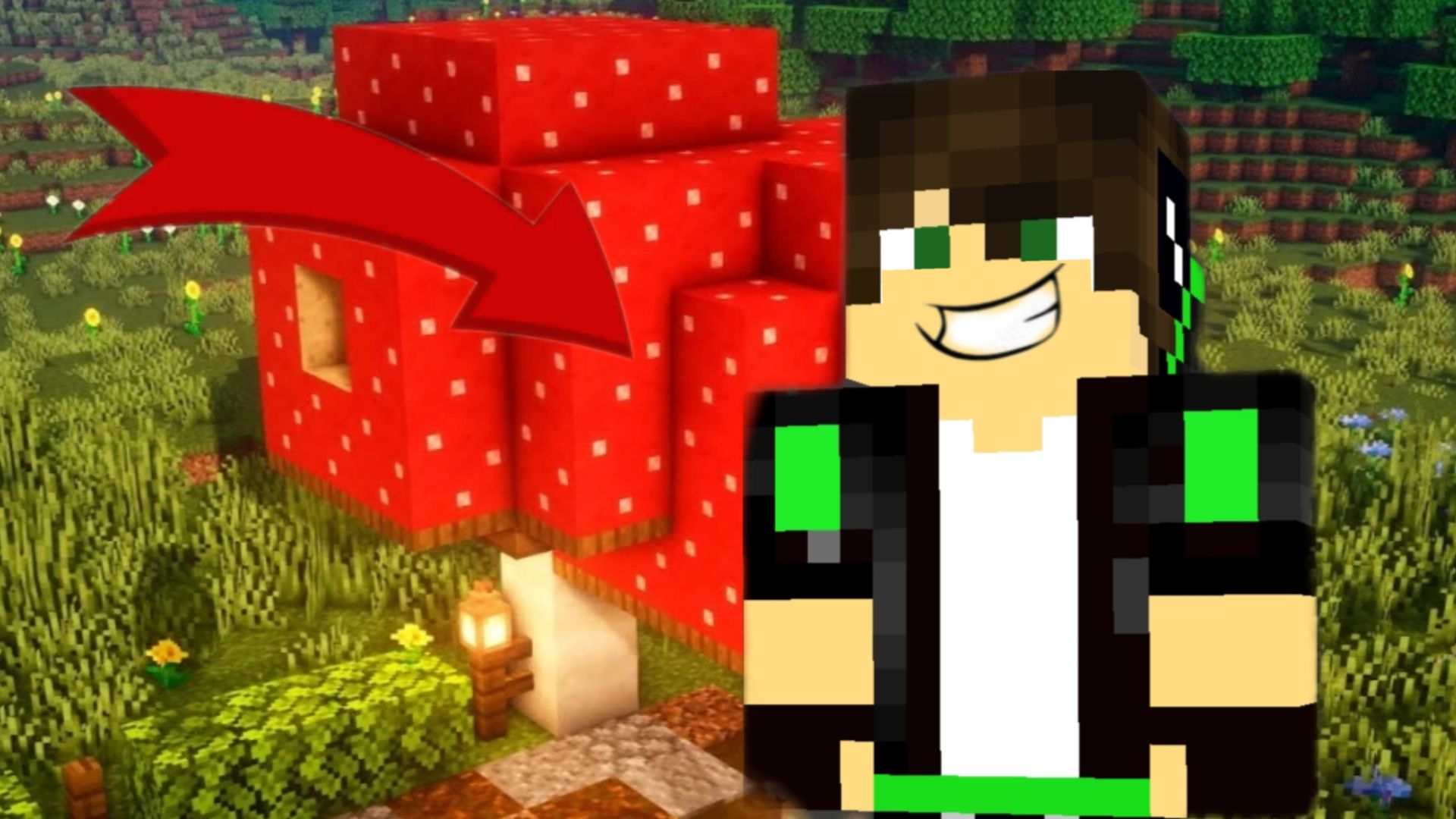 Я прожил 24 часа в грибе в Майнкрафт! |КОРОЛИЗАЦИЯ