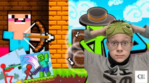 😱MatVibe-Стал стикменом на 24 часа-ЧЕЛЛЕНДЖ!⚔️