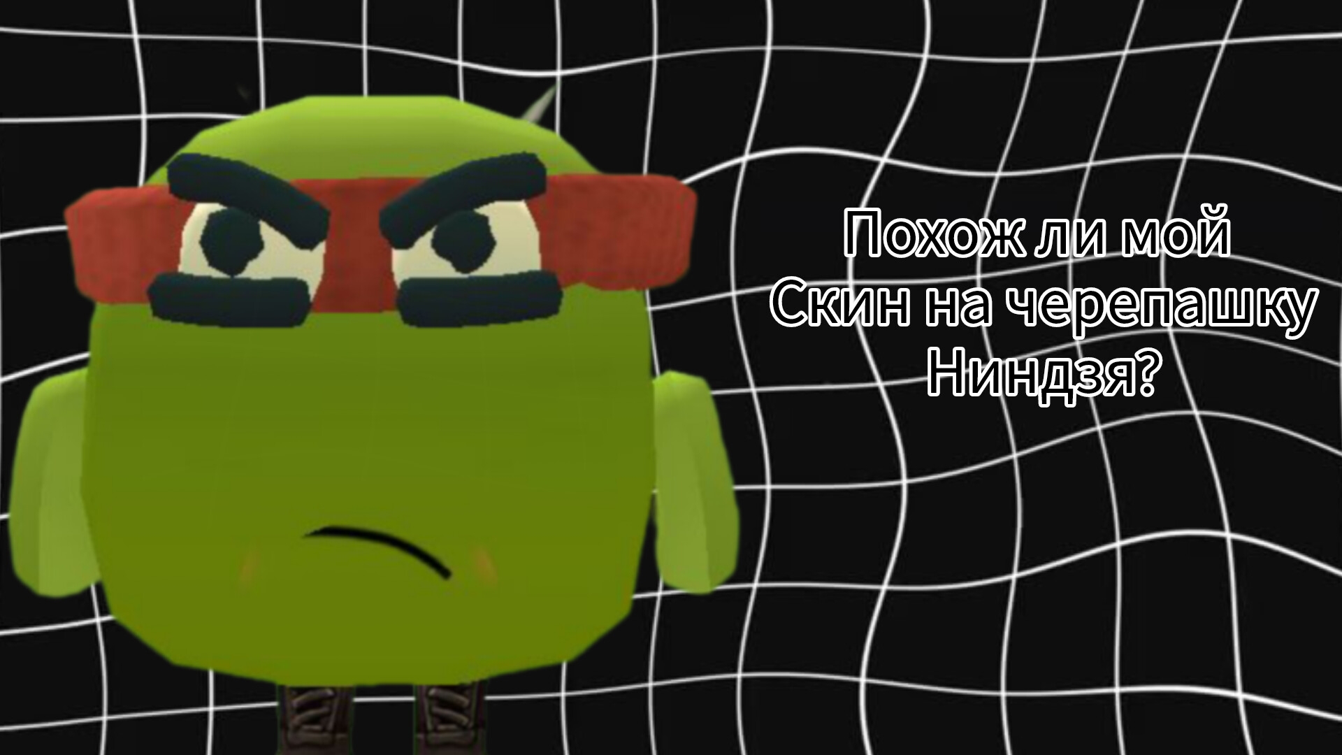 ПОХОЖ ЛИ МОЙ СКИН НА ЧЕРЕПАШКУ НИНДЗЯ?