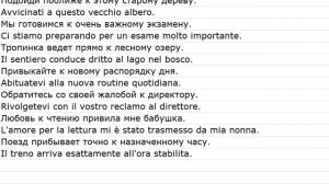 proposizioni con le traduzioni 0043