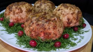 МЯСНЫЕ ШАРЫ с начинкой! Нереально вкусное блюдо ИЗ КУРИНОГО  ФИЛЕ на праздничный стол