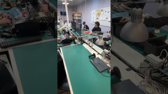 Цех сборки и проверки контроллеров Wiren Board