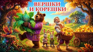 Вершки и корешки - Русская народная сказка | Сказка для детей |Добрые сказки | Слушать  онлайн