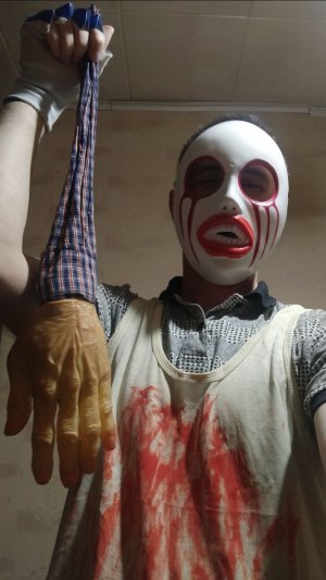 Scary fighting (страшное карате)