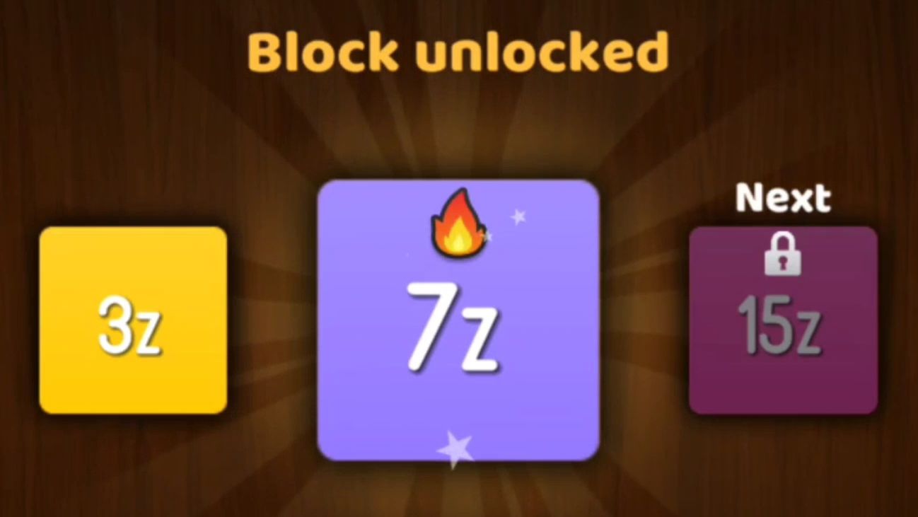 NumBlocks (1z → 3z → 7z)