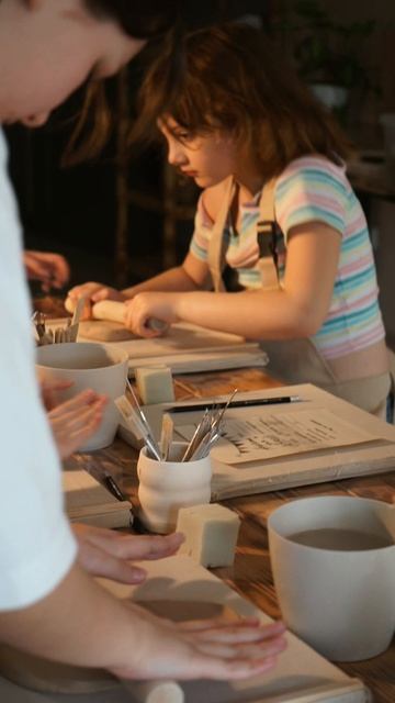 Детский день рождения в Ставрополе в гончарной мастерской